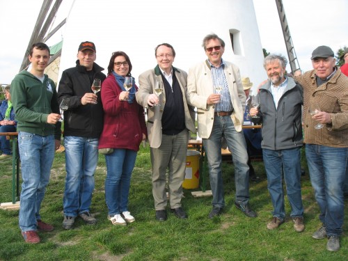 Gute Stimmung beim Windmühlenfest 2017