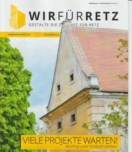 WIR FÜR RETZ Zeitung vom November 2018